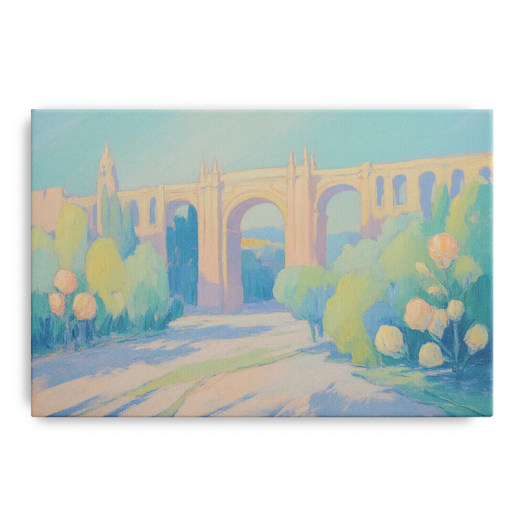 Arcos de Guadalajara Front - Canvas Wall Art
