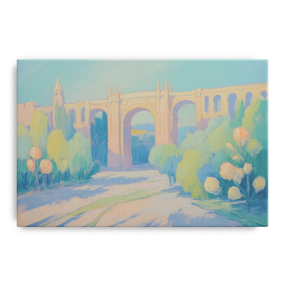 Arcos de Guadalajara Front - Canvas Wall Art