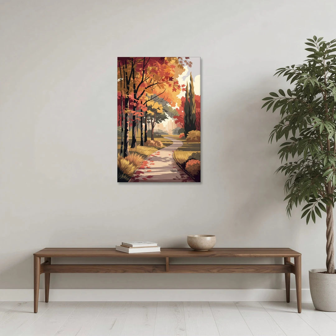 Arlington Autumn Colors - Canvas Wall Art - Coffee Table - 24x36