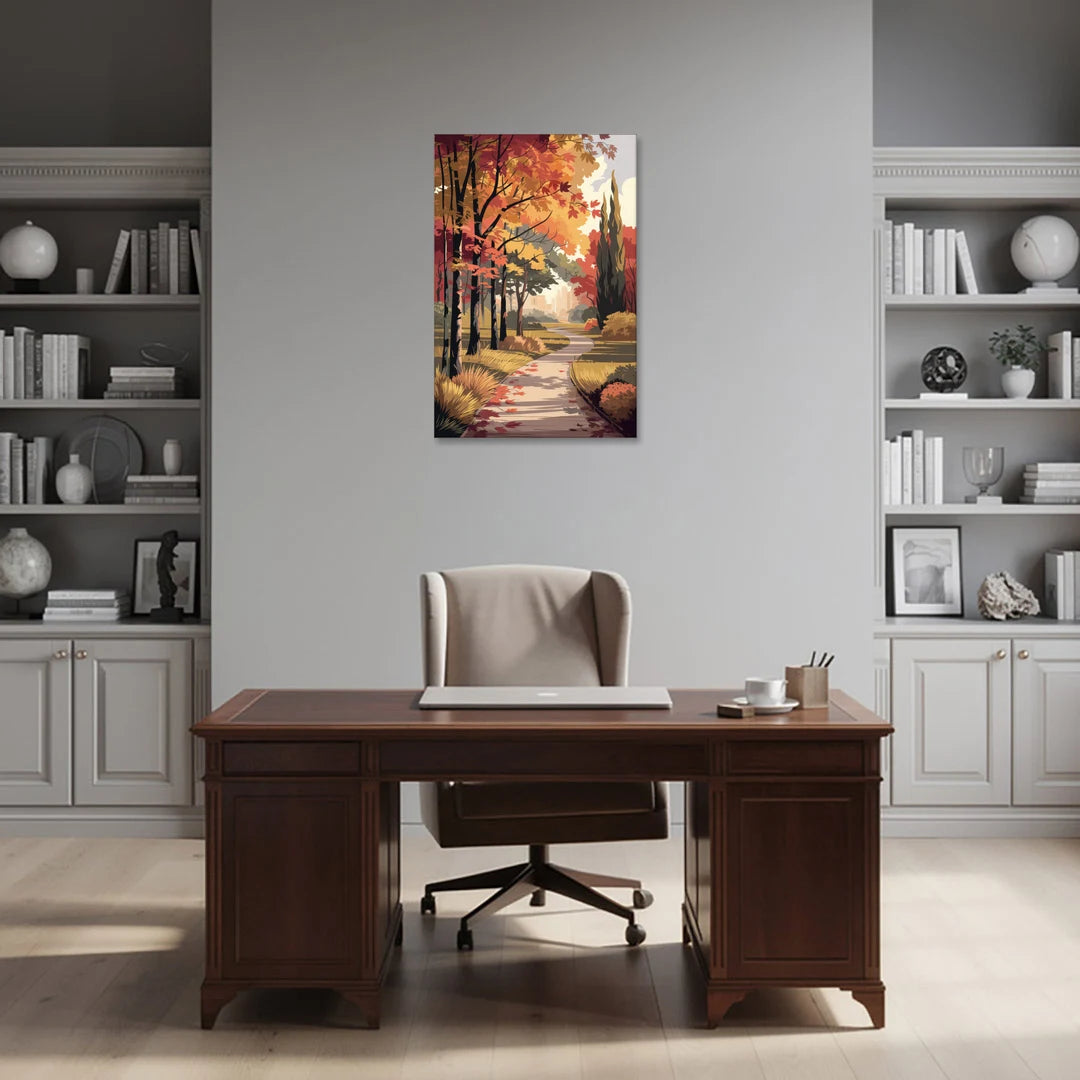 Arlington Autumn Colors - Canvas Wall Art - Office - 24x36