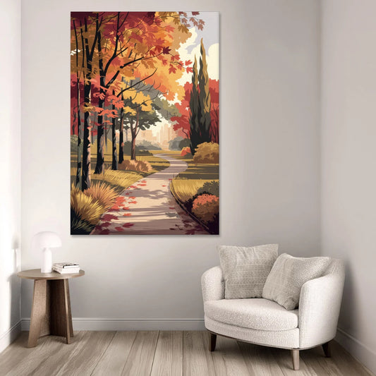 Arlington Autumn Colors - Canvas Wall Art - Sofa - 40x60