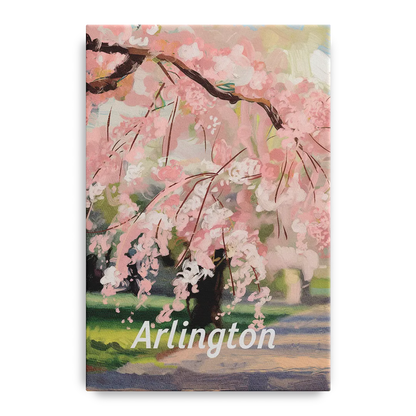 Arlington Cherry Blossoms Front - Canvas Wall Art