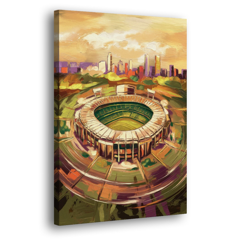 Arlington Stadium View - Canvas Wall Art - Side
