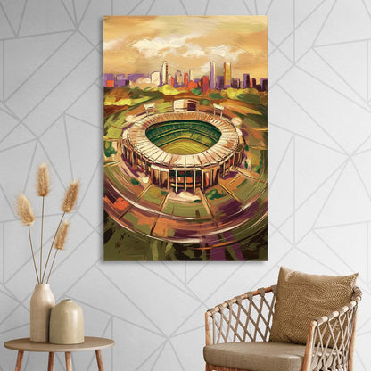 Arlington Stadium View Living Room - Canvas Wall Art