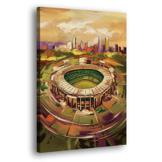Arlington Stadium View Side - Canvas Wall Art