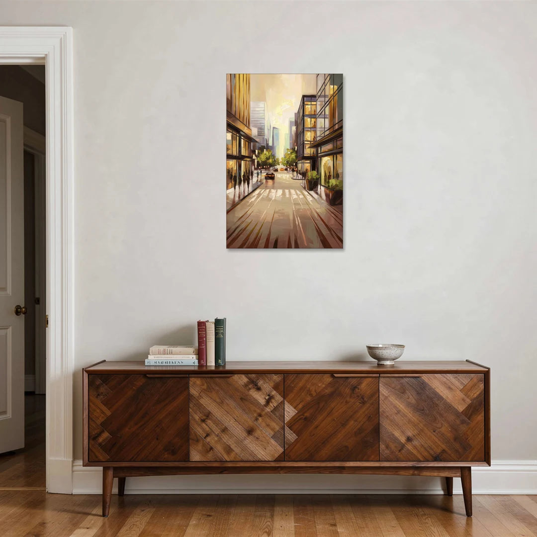 Arlington Urban Streets - Canvas Wall Art - Coffee Table - 24x36