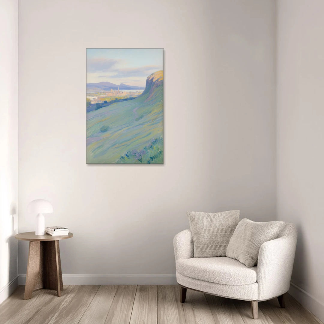 Arthur's Seat Serenity - Canvas Wall Art - Sofa - 24x36