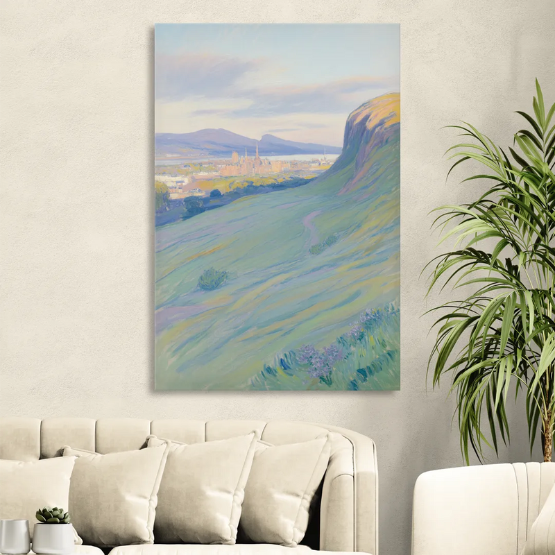 Arthur's Seat Serenity Sitting Room - Canvas Wall Art