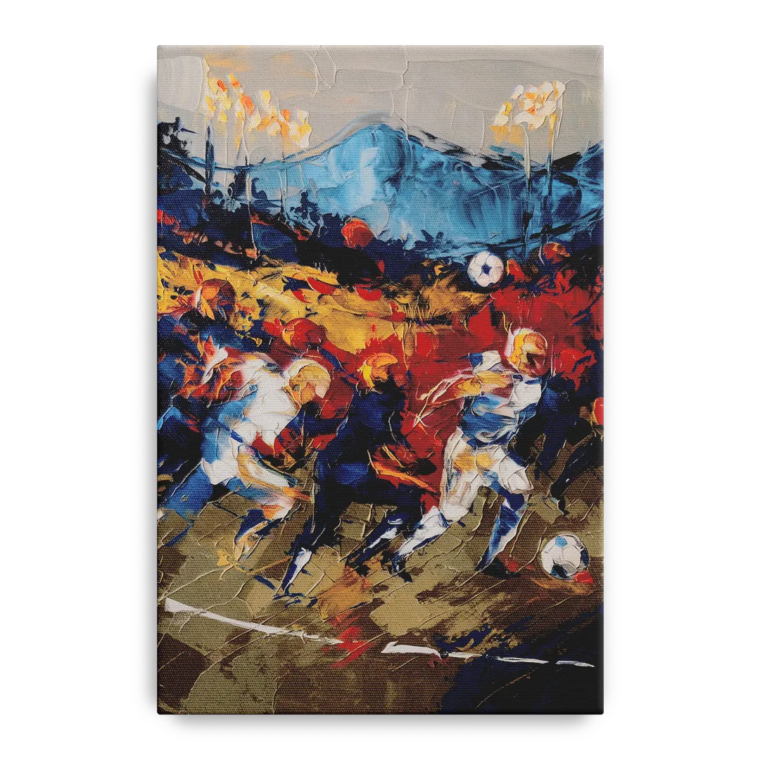 Asheville Sports Team Spirit Front - Canvas Wall Art