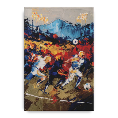 Asheville Sports Team Spirit Front - Canvas Wall Art