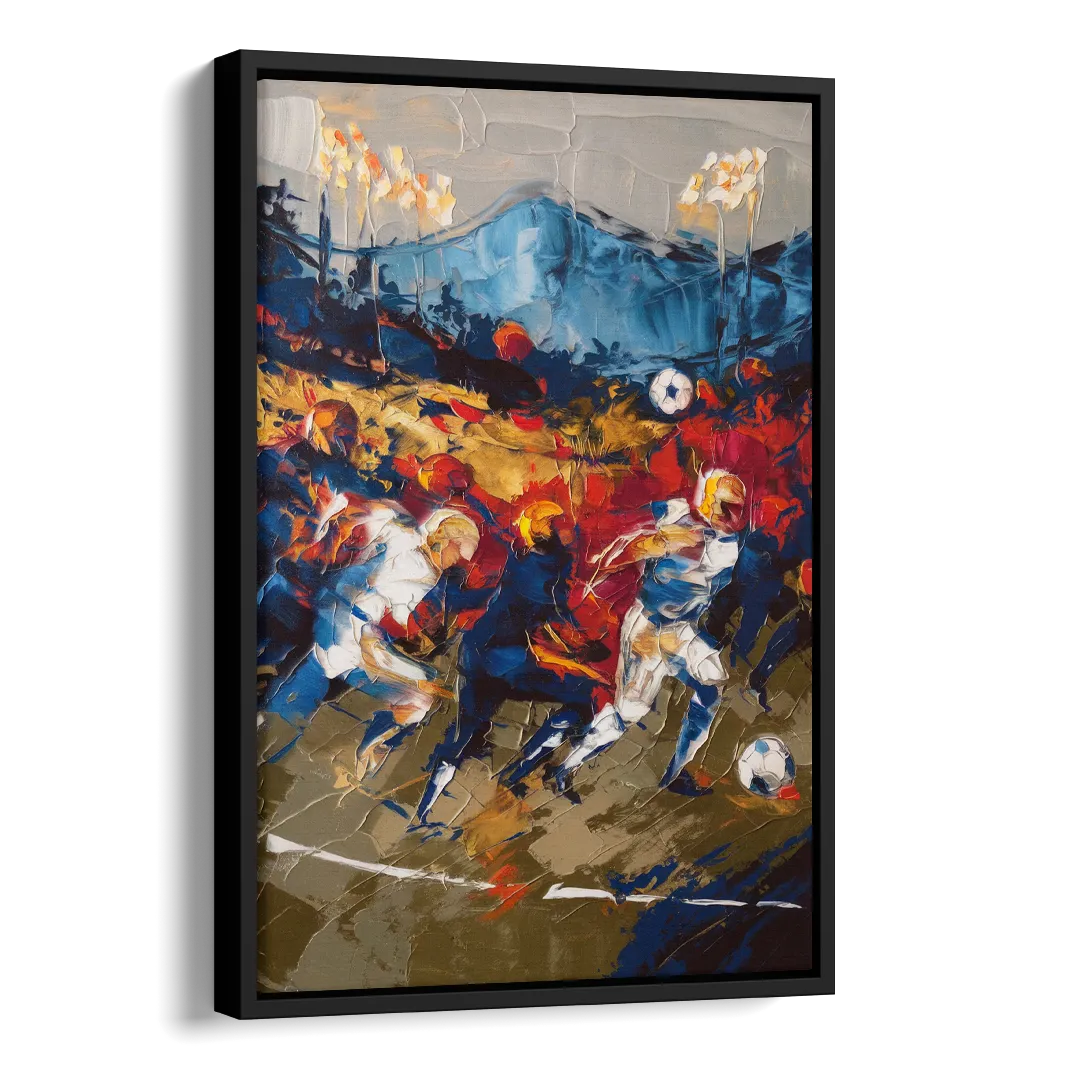 Asheville Sports Team Spirit Side - Black Canvas Wall Art