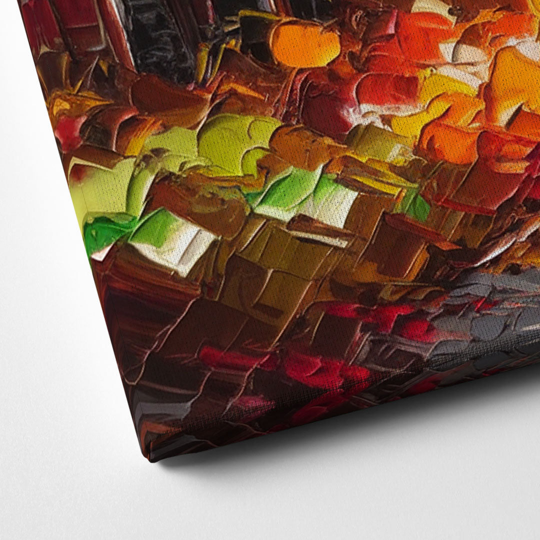Ashland Autumn Forest Canvas Close Up