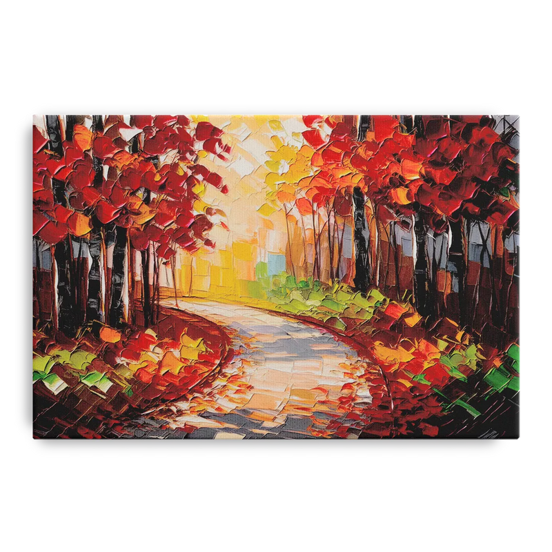 Ashland Autumn Forest Front - Canvas Wall Art