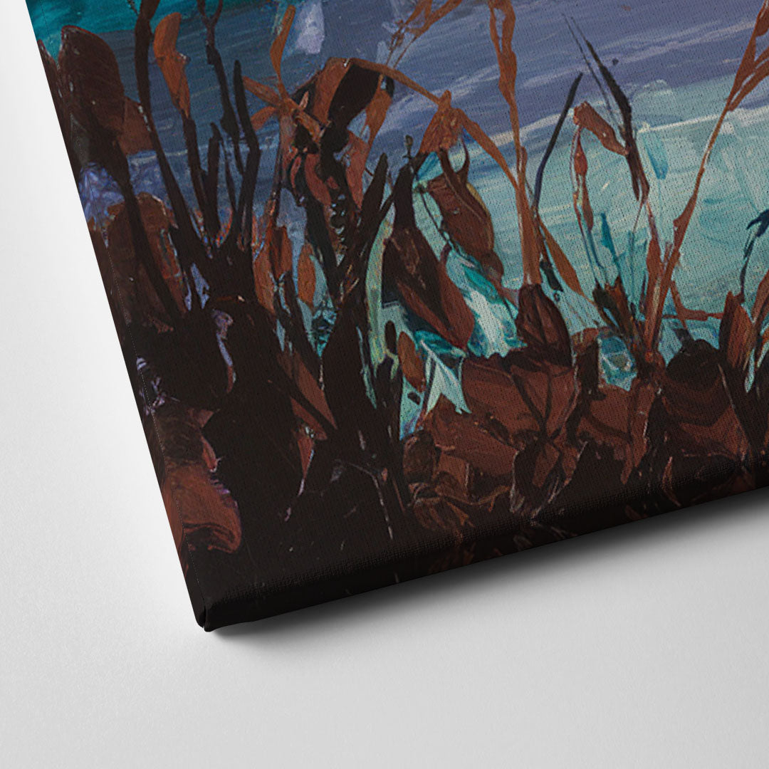 Ashland Evening Glow Canvas Close Up