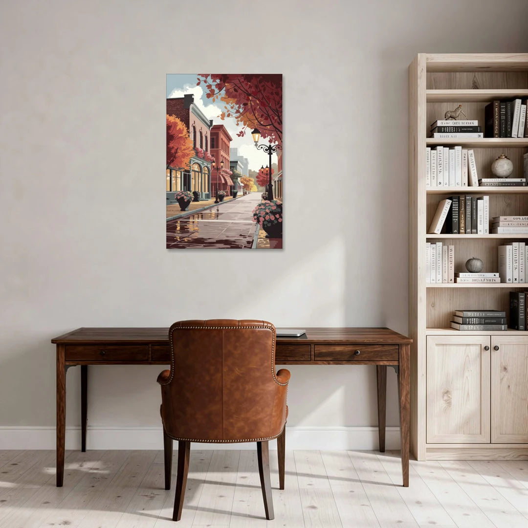 Ashland Historic Downtown - Canvas Wall Art - Office - 24x36