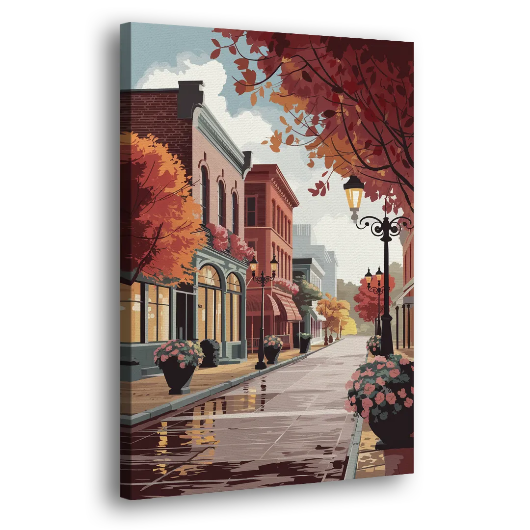 Ashland Historic Downtown Side - Canvas Wall Art