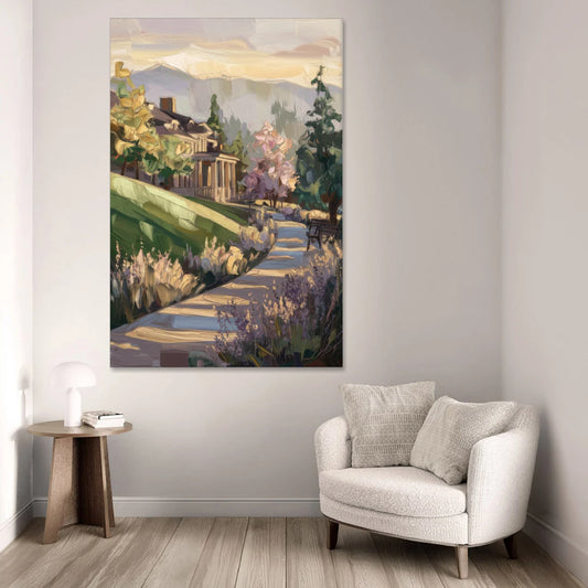 Ashland Historic Landmarks - Canvas Wall Art - Sofa - 40x60