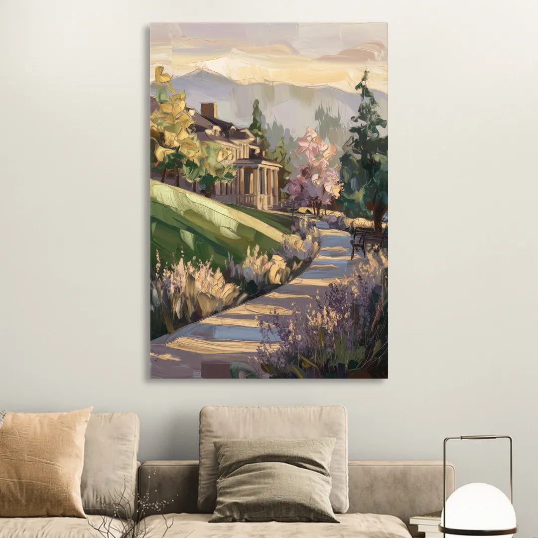Ashland Historic Landmarks Sitting Room - Canvas Wall Art