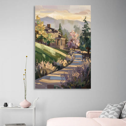Ashland Historic Landmarks Living Room - Canvas Wall Art