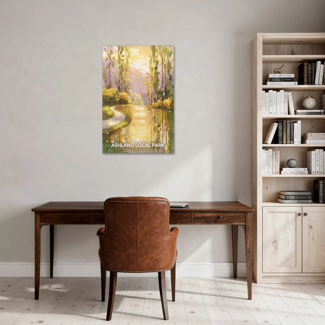Ashland Local Park Serenity - Canvas Wall Art - Office - 24x36