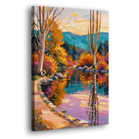 Ashland Local Park Serenity - Canvas Wall Art - Side