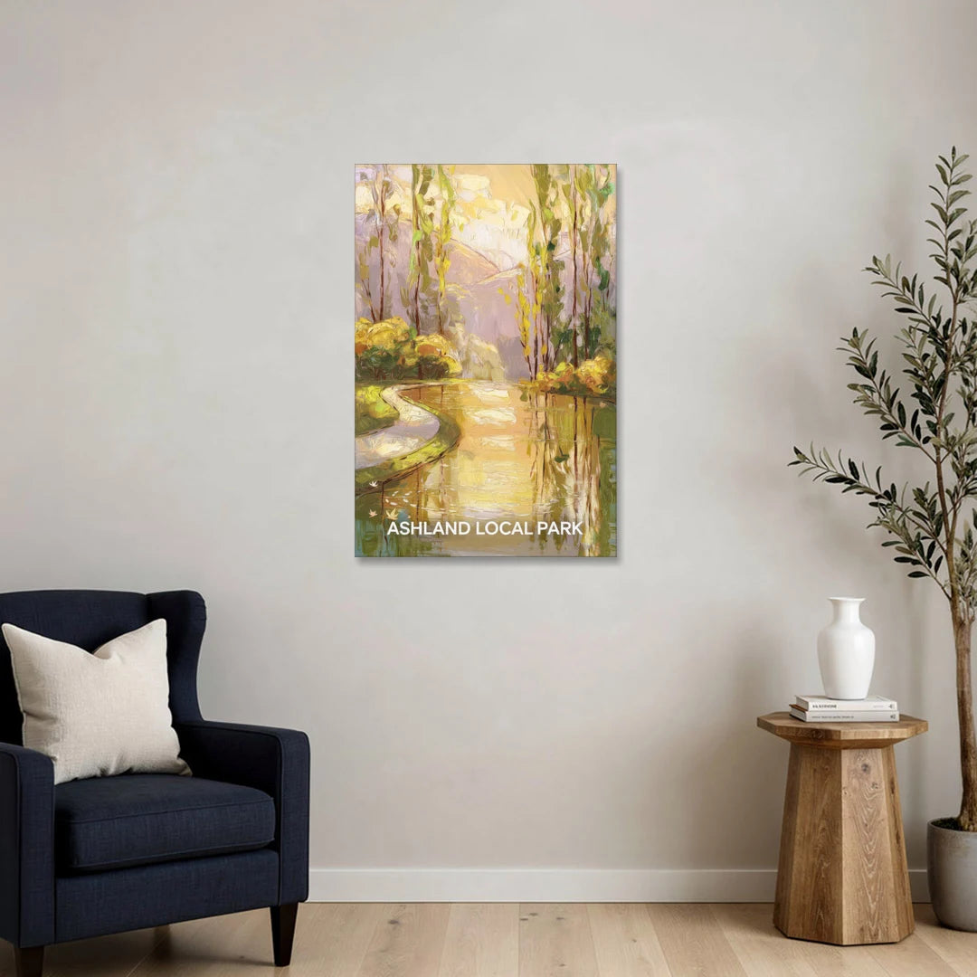 Ashland Local Park Serenity - Canvas Wall Art - Sofa - 24x36