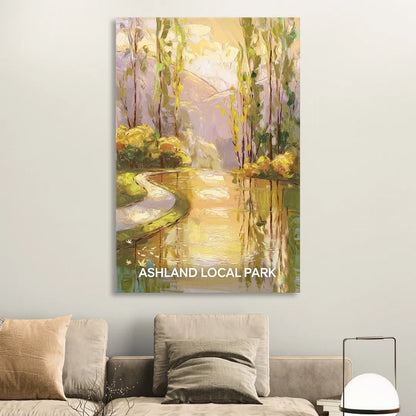 Ashland Local Park Serenity Living Room - Canvas Wall Art