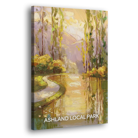 Ashland Local Park Serenity Side - Canvas Wall Art
