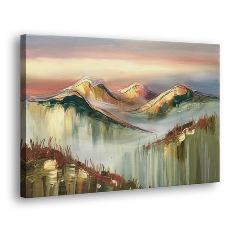 Ashland Mountain View - Canvas Wall Art - Side