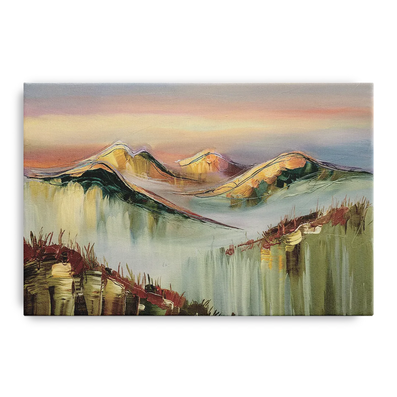 Ashland Mountain View Front - Canvas Wall Art