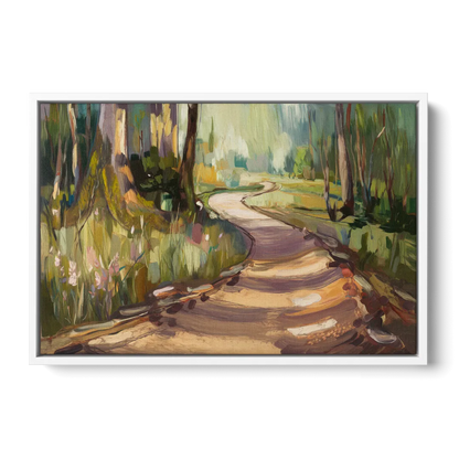 Ashland Scenic Trails Front - White Canvas Wall Art