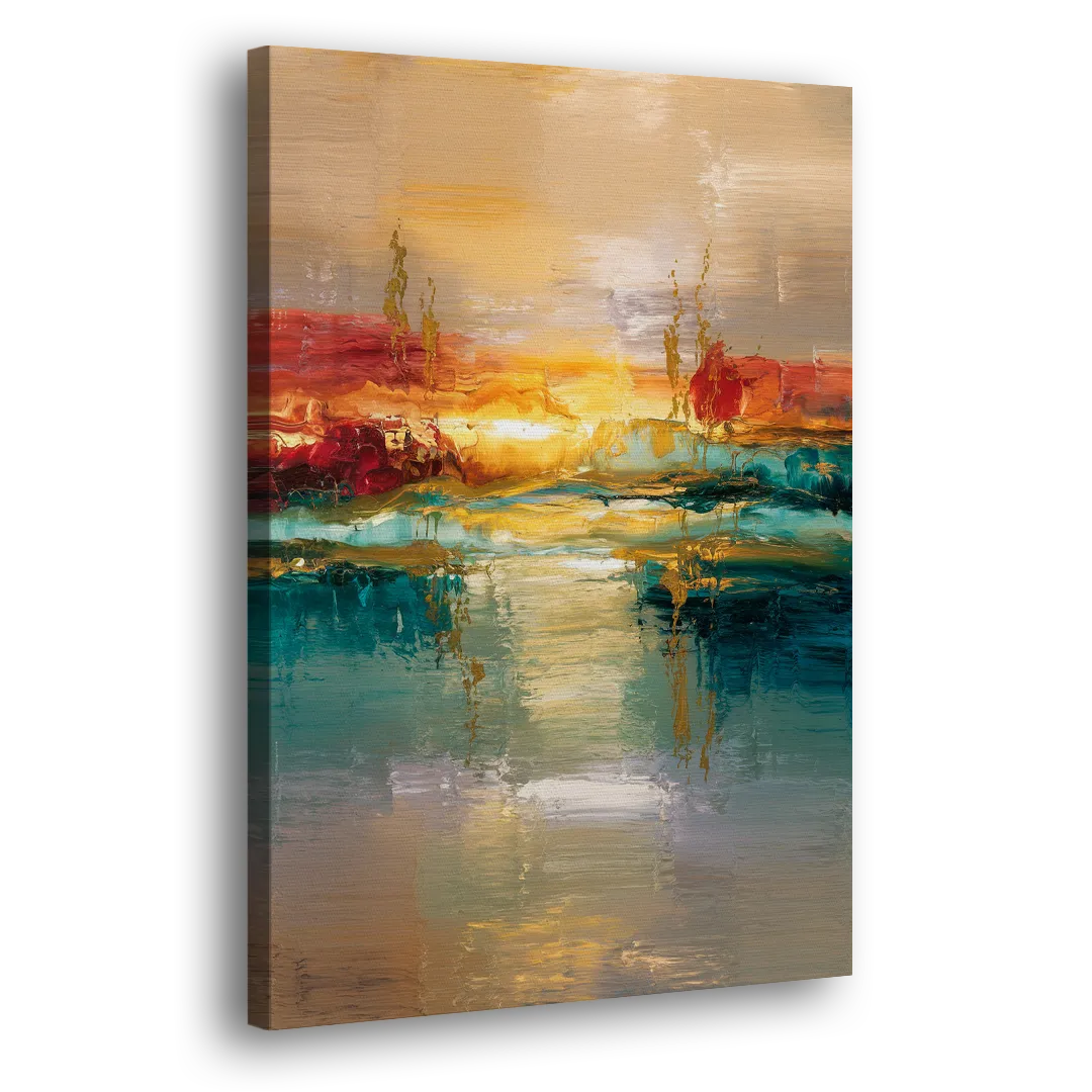 Ashland Sunset Horizon Side - Canvas Wall Art