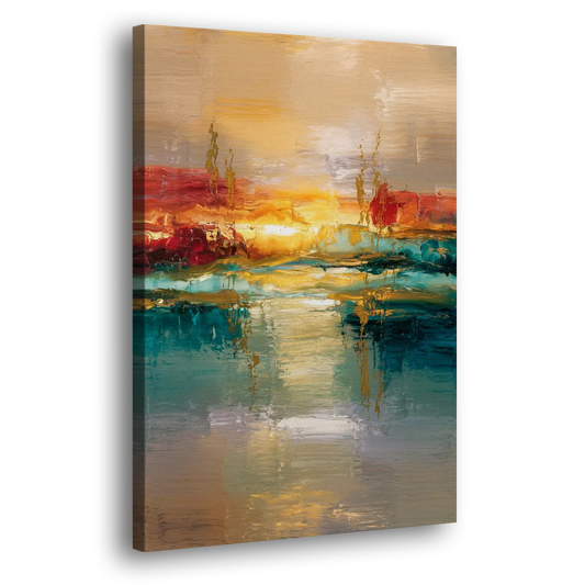 Ashland Sunset Horizon Side - Canvas Wall Art
