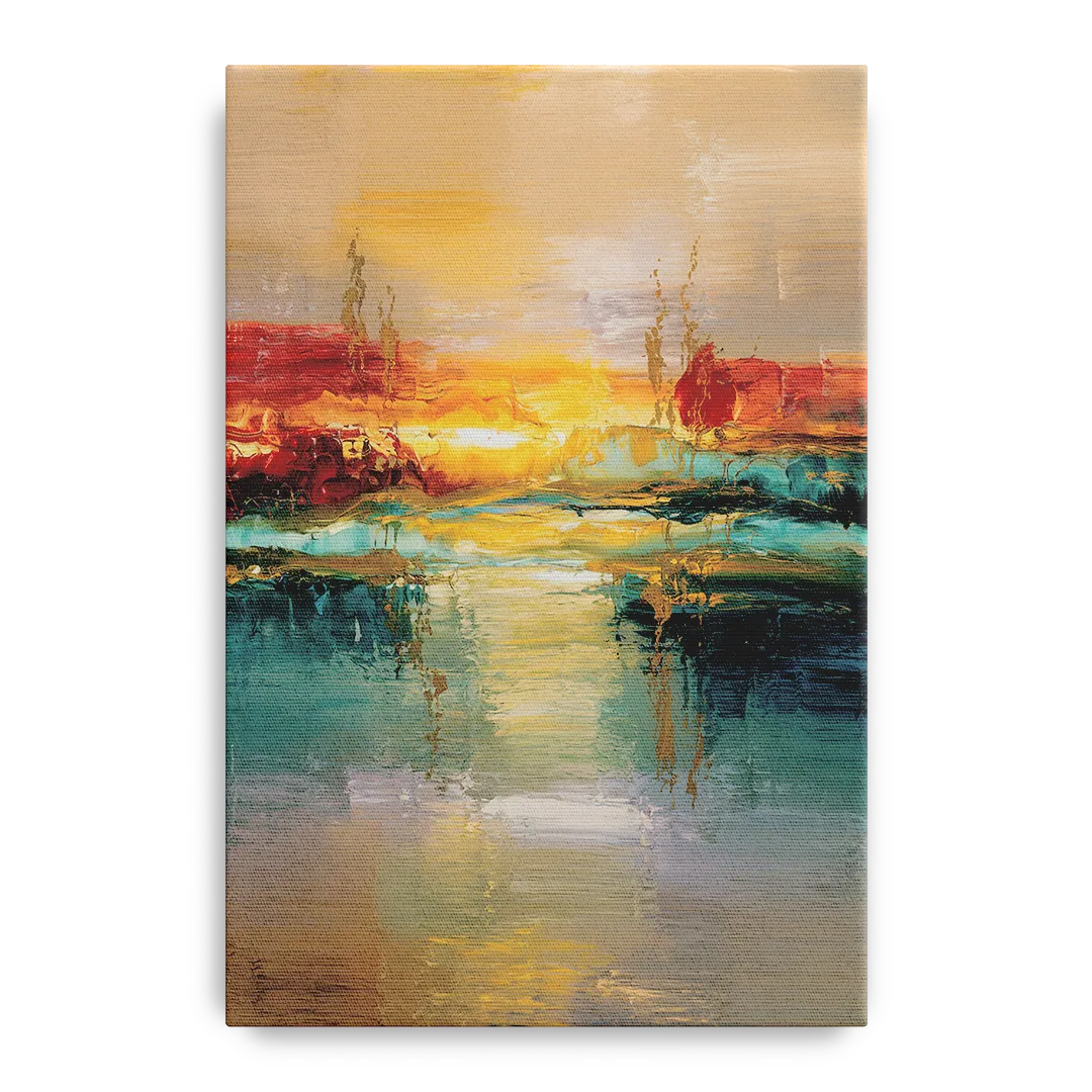 Ashland Sunset Horizon Front - Canvas Wall Art