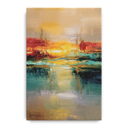 Ashland Sunset Horizon Front - Canvas Wall Art