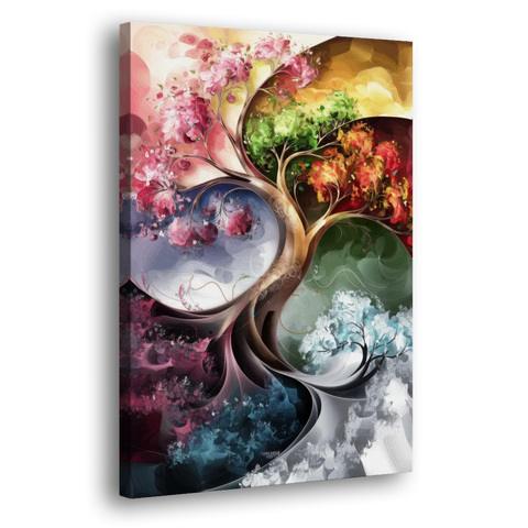 Ashland Vibrant Seasons - Canvas Wall Art - Side