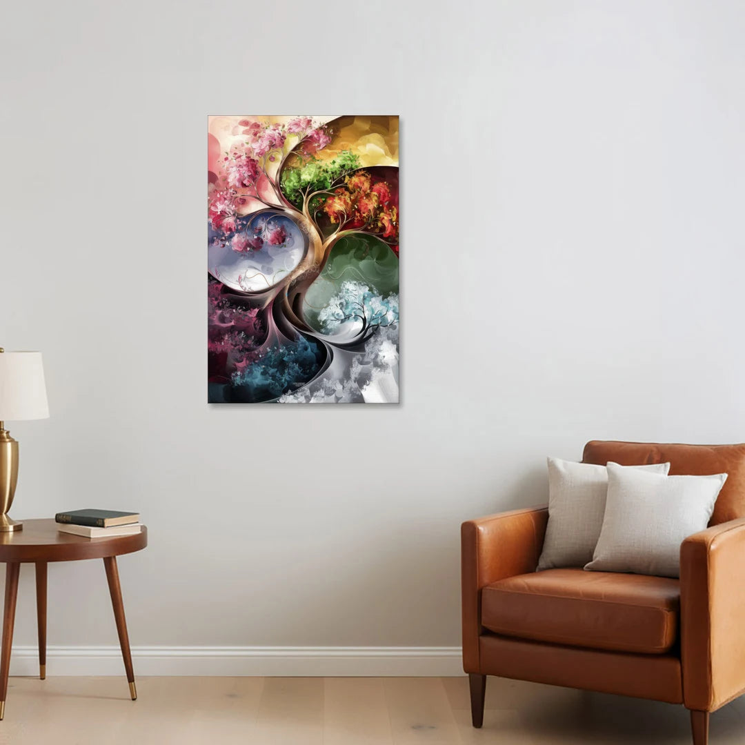 Ashland Vibrant Seasons - Canvas Wall Art - Sofa - 24x36