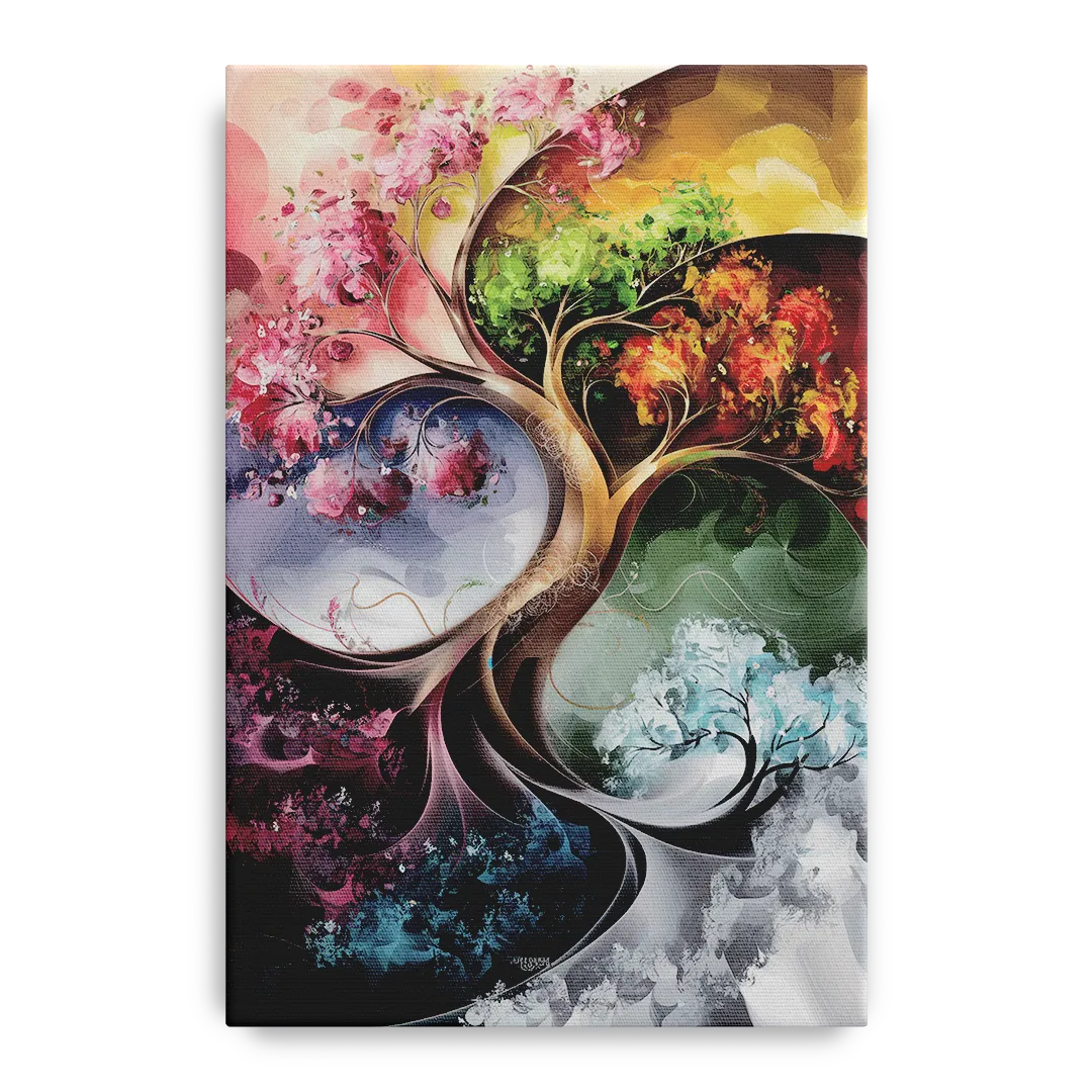 Ashland Vibrant Seasons Front - Canvas Wall Art