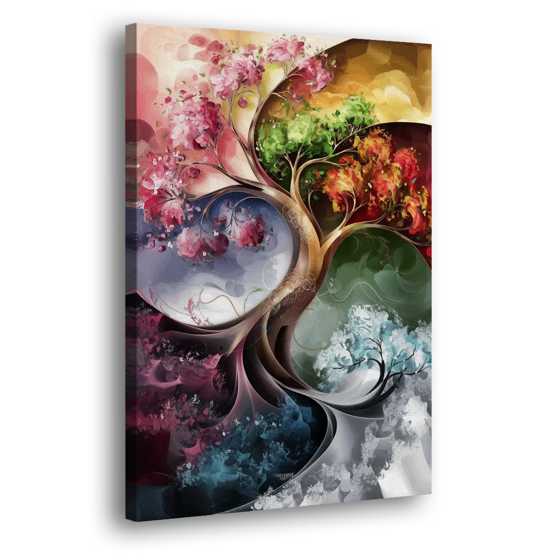 Ashland Vibrant Seasons Side - Canvas Wall Art