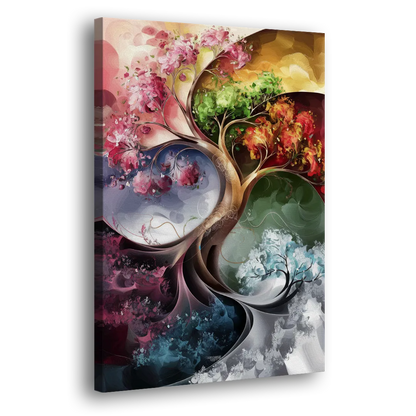 Ashland Vibrant Seasons Side - Canvas Wall Art