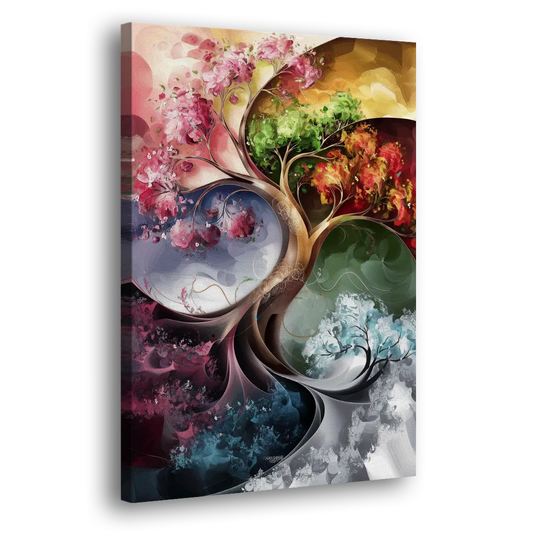 Ashland Vibrant Seasons Side - Canvas Wall Art