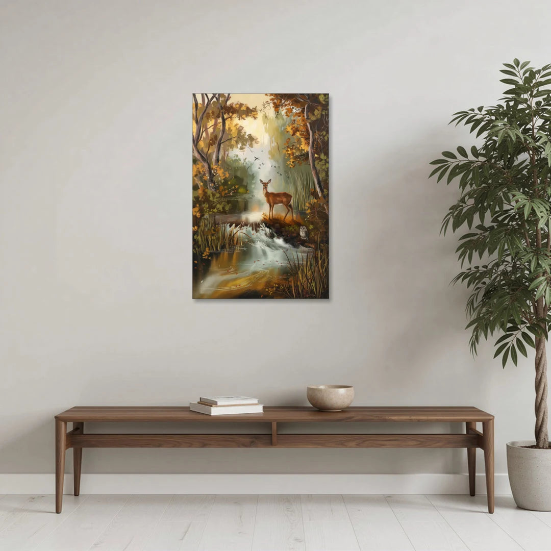 Ashland Wildlife Sanctuary - Canvas Wall Art - Coffee Table - 24x36