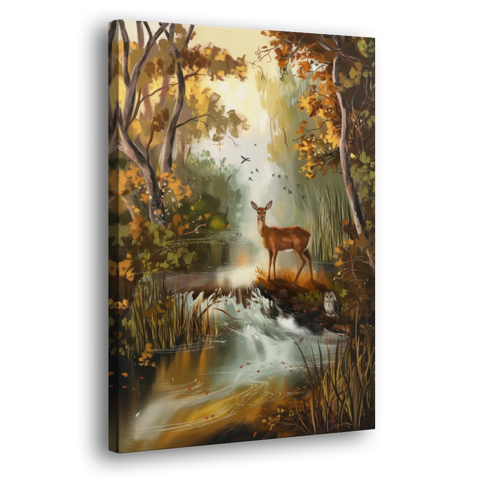 Ashland Wildlife Sanctuary - Canvas Wall Art - Side