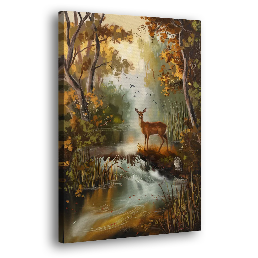 Ashland Wildlife Sanctuary Side - Canvas Wall Art