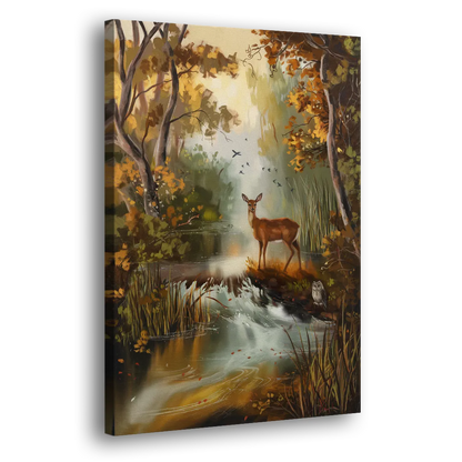 Ashland Wildlife Sanctuary Side - Canvas Wall Art