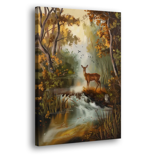 Ashland Wildlife Sanctuary Side - Canvas Wall Art