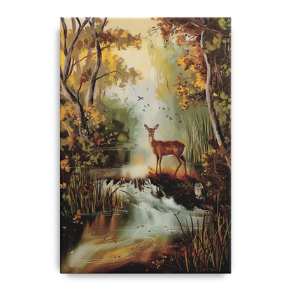 Ashland Wildlife Sanctuary Front - Canvas Wall Art