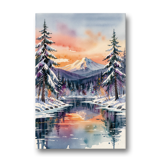 Ashland Winter Wonderland - Canvas Wall Art - Front