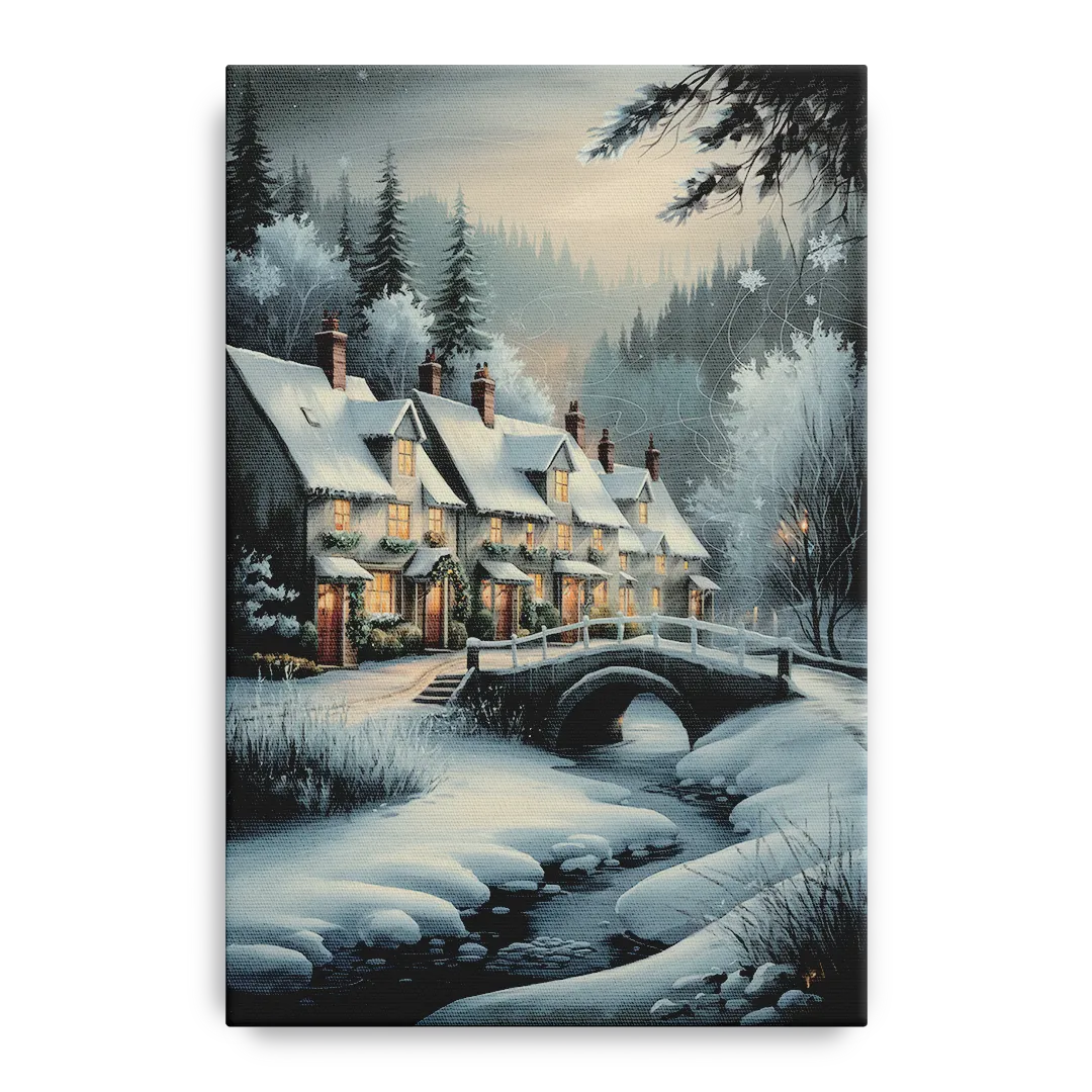 Ashland Winter Wonderland Front - Canvas Wall Art