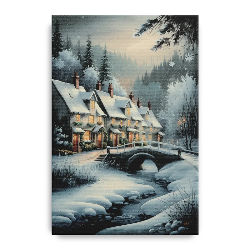 Ashland Winter Wonderland Front - Canvas Wall Art